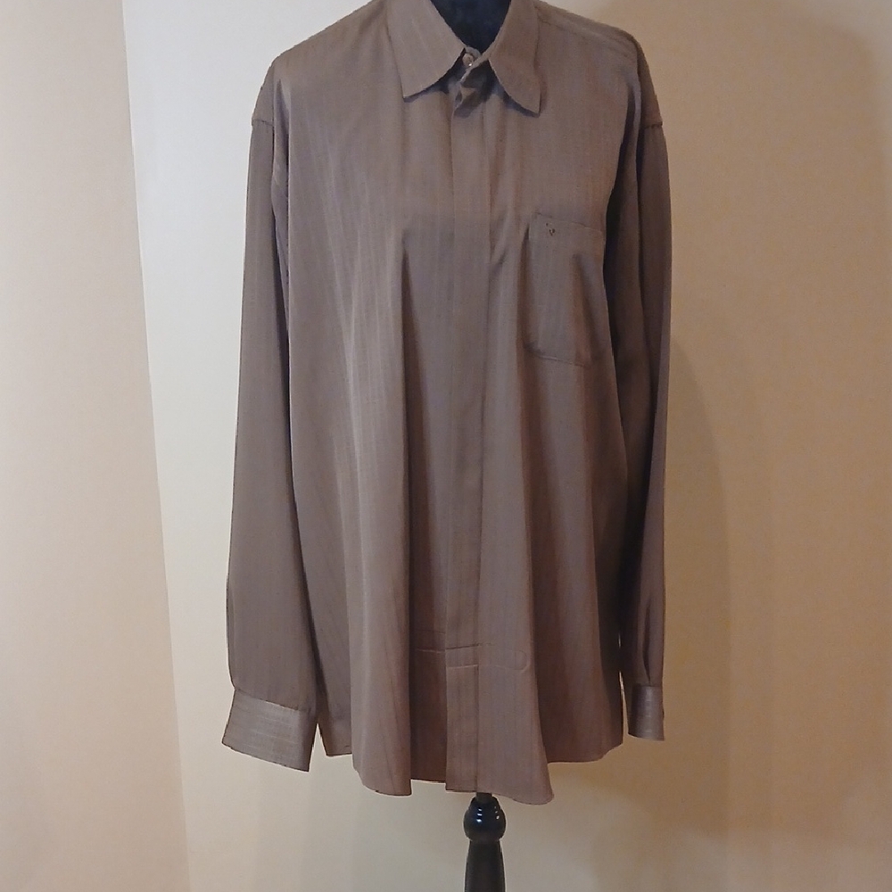 Stacy Adams Classic Brown Dress Shirt